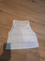 top zara bluse vintage sommer neu gr. s 36 weiß Nordrhein-Westfalen - Gescher Vorschau