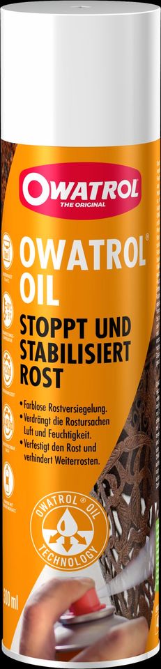 Owatrol Farbkriechöl 1 Liter / 125 ml Dose Rostschutz / Spray / Versiegelung / Entroster in Kitzingen