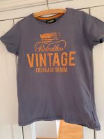 * TOP * COLORADO DENIM T-Shirt lila grau Gr. 158 164 Bayern - Bad Aibling Vorschau