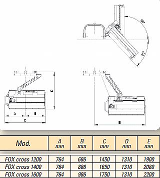 Böschungsmulcher Peruzzo FOX CROSS 120 cm für Traktoren ab 20 PS in Berne