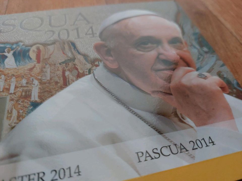 Briefmarke Vatikan Ostern 2014 FDC Ersttagsbrief Vaticano Pasqua in Celle