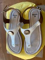 RESERVIERT Bench Sandalen beige braun bis zum 11.06. Wandsbek - Hamburg Rahlstedt Vorschau