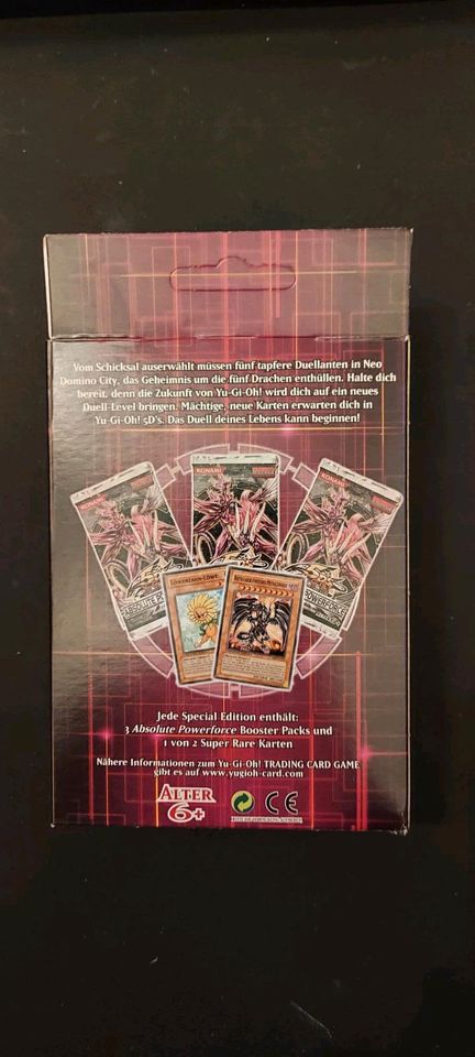 Yu-Gi-Oh "Absolute Powerforce" Special Edition (3 Booster + 1K) in Crimmitschau