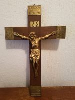 Sparen Gratis Versand Holz Kreuz Kruzifix Skulptur Christus Baden-Württemberg - Kornwestheim Vorschau