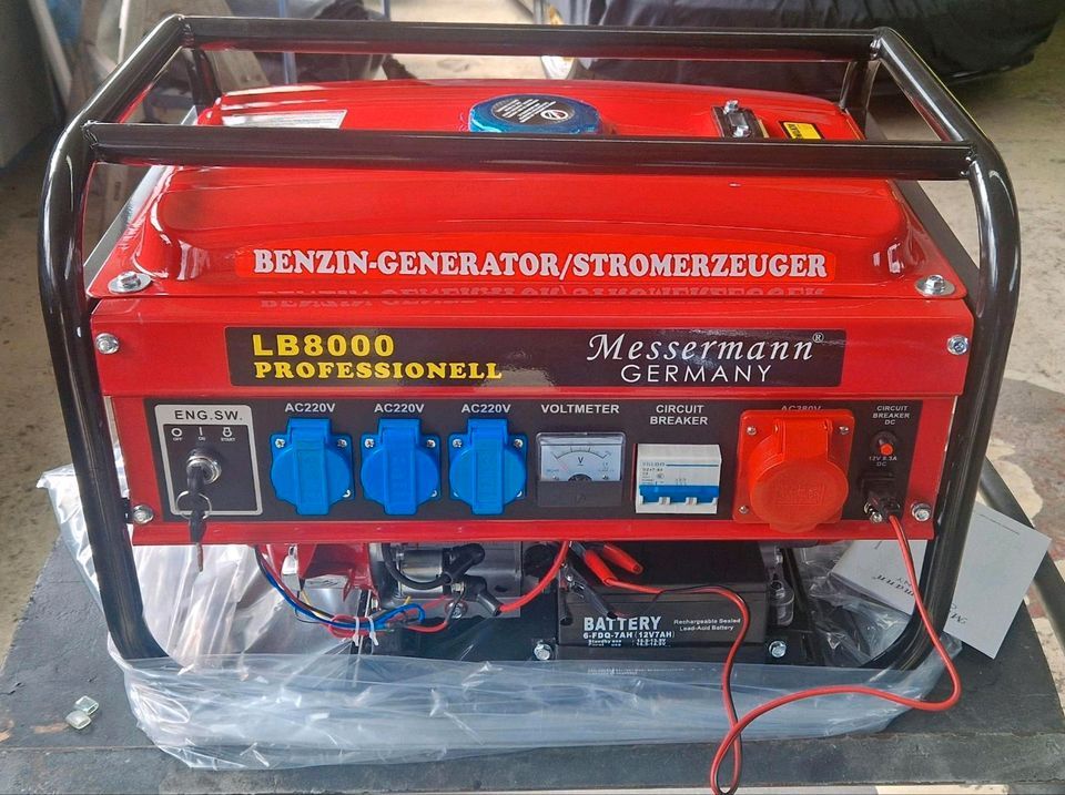 Stromgenerator/ Notstromaggregat zur Miete in Munderkingen