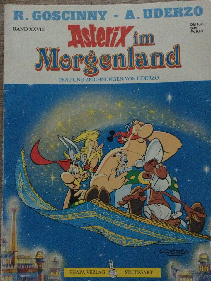 Asterix Band XXXVII, Asterix im Morgenland in Koblenz
