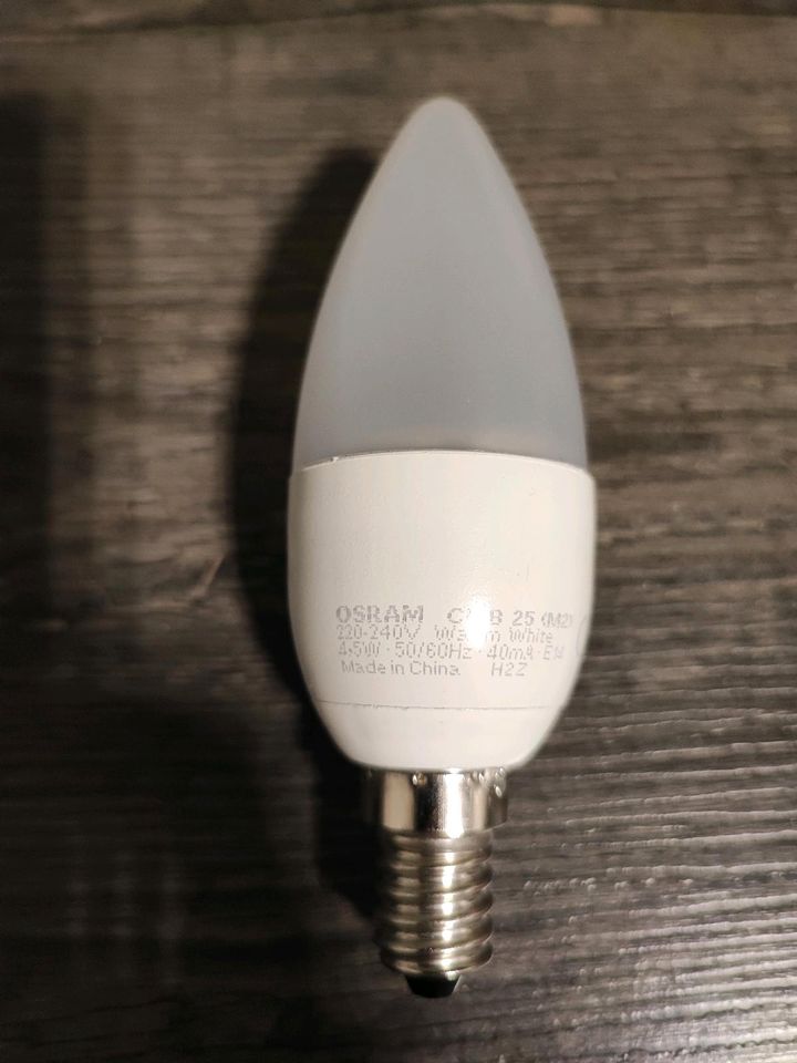 Osram LED E14 4,5W - 2 Stück in Nuthetal