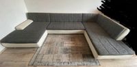 U-Couch Sofa Wohnlandschaft XXL Microfaser Struktur Kunstleder Nordrhein-Westfalen - Espelkamp Vorschau
