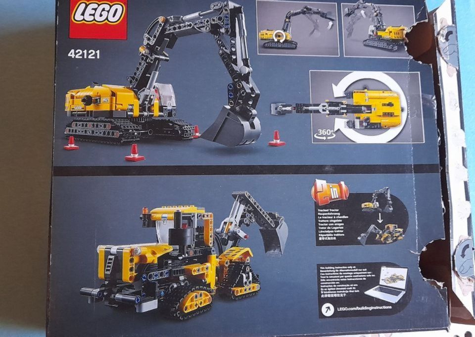 Lego Technik Hydraulikbagger 42121 komplett in Hagen