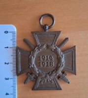 Ehrenkreuz mit Schwertern 1914-18 Frontkämpferkreuz P.&C.L. Baden-Württemberg - Besigheim Vorschau