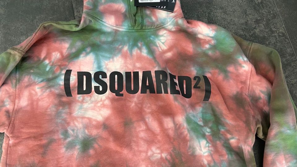 Original Dsquared Hoodie, Pulli, Batik, L, Neu !!! Off White in Köln