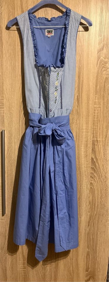 Blau kariertes Dirndl gr 38 in München