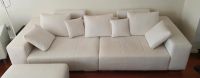 Große Designer Couch, Sofa, weiß Creme, Kunstleder Rügen - Ostseebad Binz Vorschau