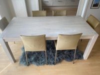 Moderner Holz Tisch Eiche massiv 180x90 + 90 cm Verlängerung Schleswig-Holstein - Glinde Vorschau