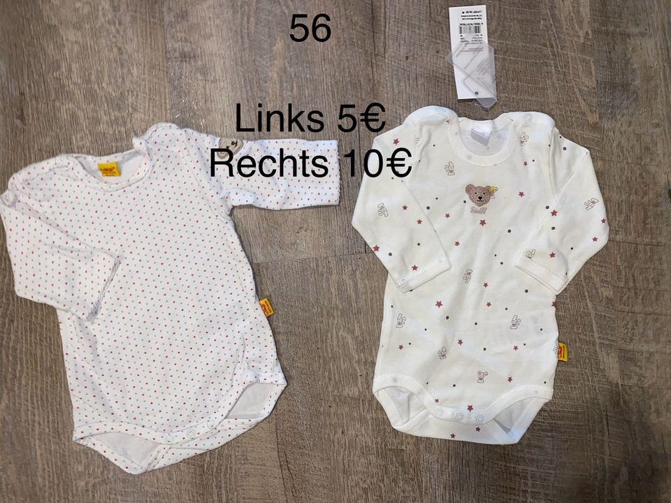 Steiff Gr. 50/56 ab 3€ - Preise auf den Einzelfotos in Steinfurt