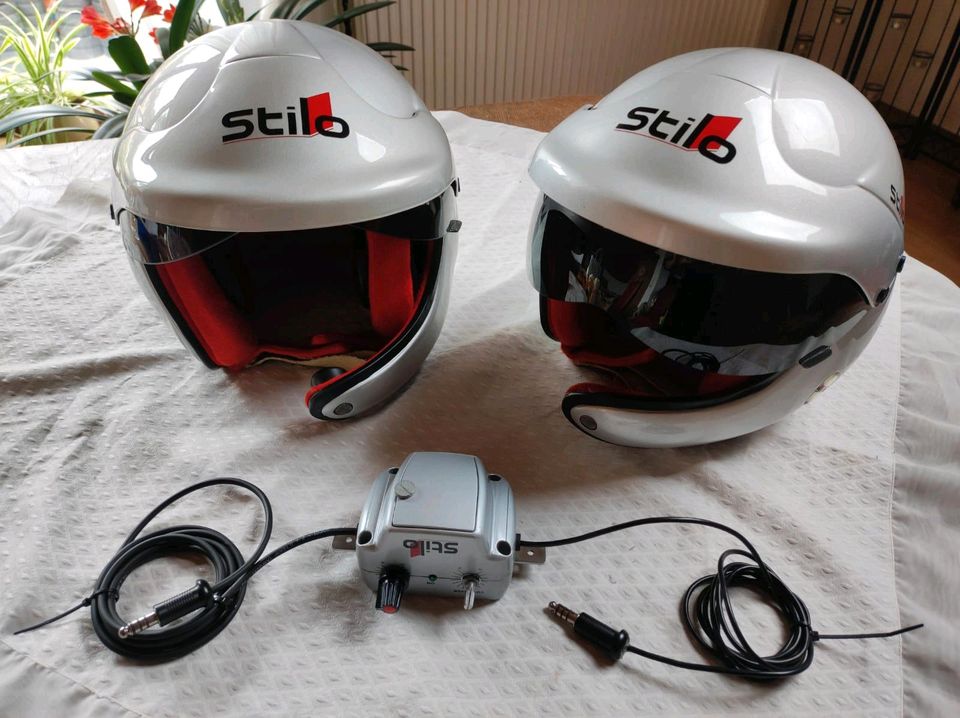 Verkaufe 2 Stilo WRC Helme mit Kpl. Sprechanlage in Merzig