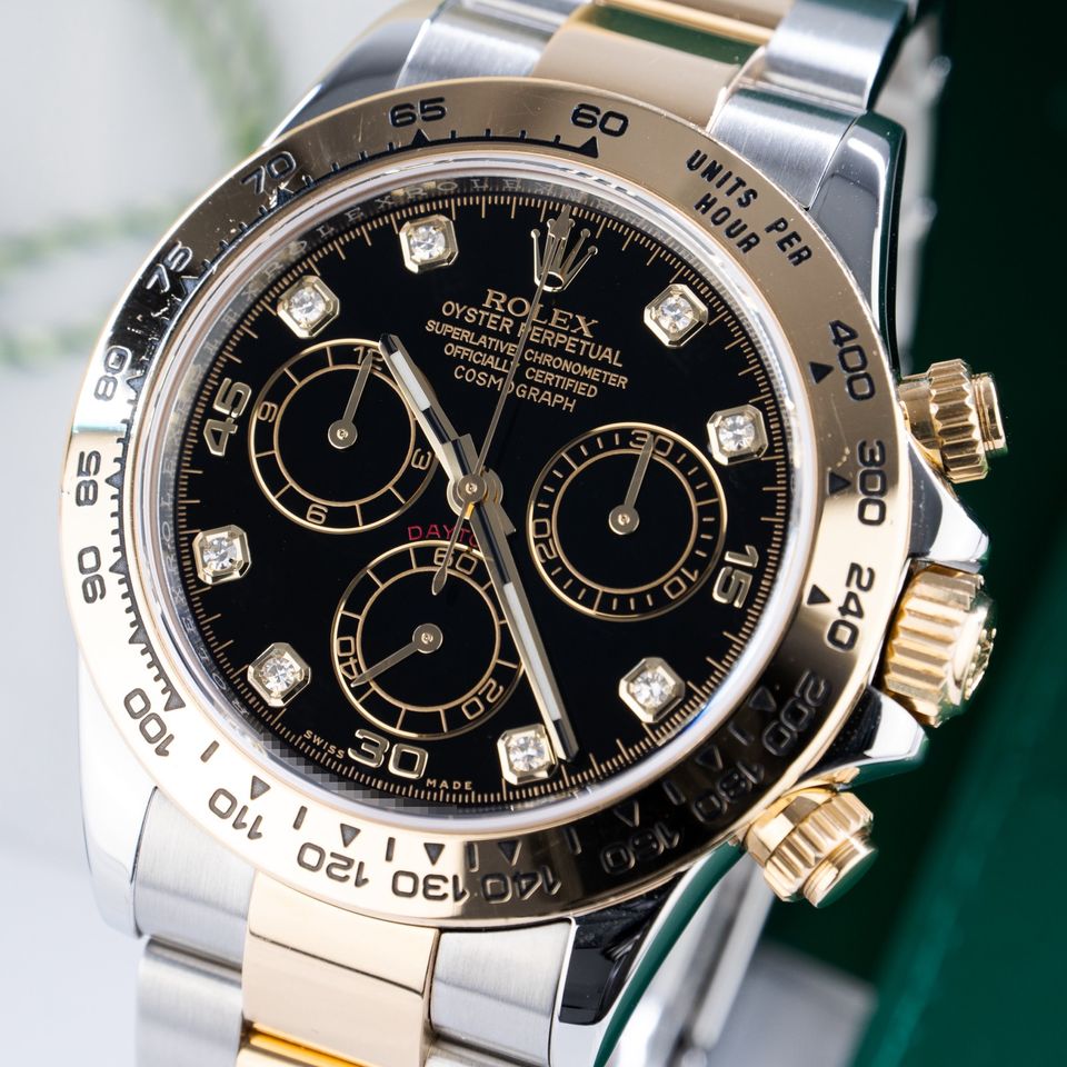 Rolex Daytona 116503 Diamond, LC 100, Box & Papiere, serviced TOP in Stuttgart