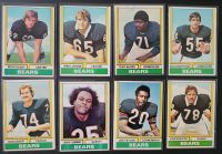 1974 Topps 12 Trading Cards Chicago Bears Bayern - Burgau Vorschau