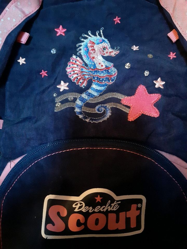 Scout Kinder Rucksack Tasche Seepferdchen in Jesteburg