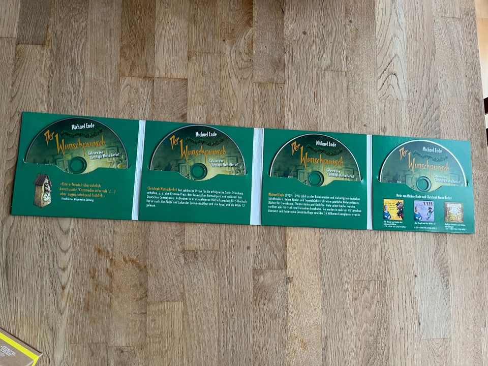 4 CD`s Hörspiel Der Wunschbrunnen gesprochen von C.M. Herbst in Radebeul