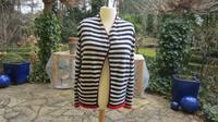 Cardigan Jacke v. Madeleine Kaschmir Cashmere 40 42 L XL rot blau Brandenburg - Beelitz Vorschau