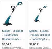 Makita Rasentrimmer UR3000 Mecklenburg-Vorpommern - Bergen auf Rügen Vorschau