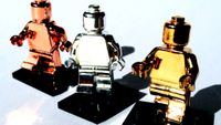 Lego Figur vergoldet 99,9% Feingold beschichtet Kupfer Silber... Berlin - Treptow Vorschau