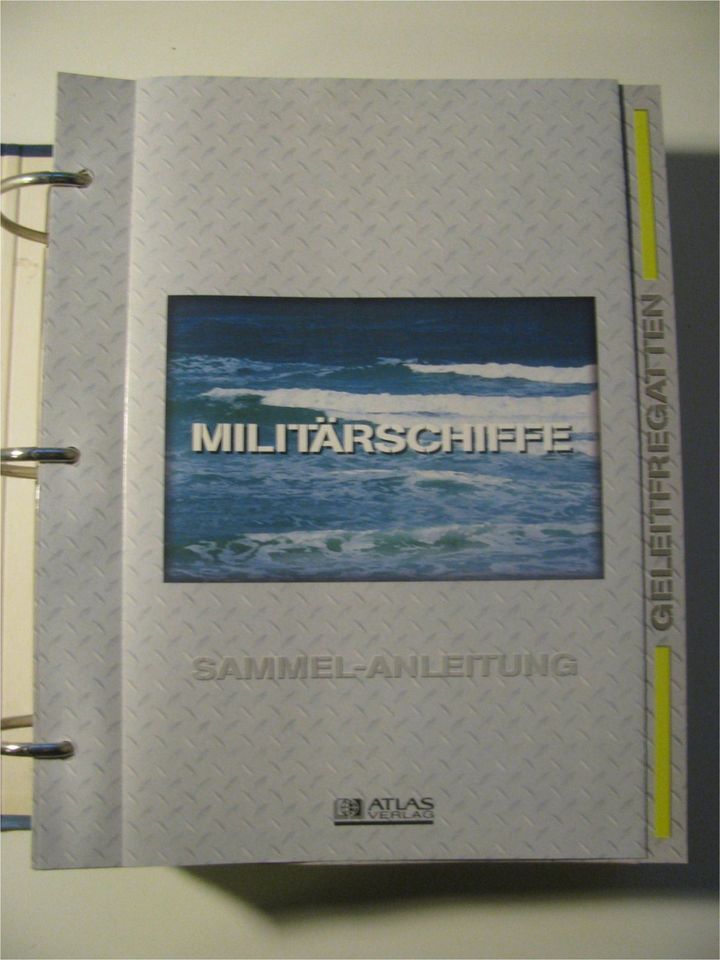 Atlas Verlag "Militärschiffe", Sammelwerk im Ordner in Taunusstein