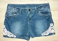 Hot Pants/kurze Jeans/Shorts ☆ ESMARA ☆ mit Häkelaufsatz ☆ Gr. 40 Rheinland-Pfalz - Zweibrücken Vorschau