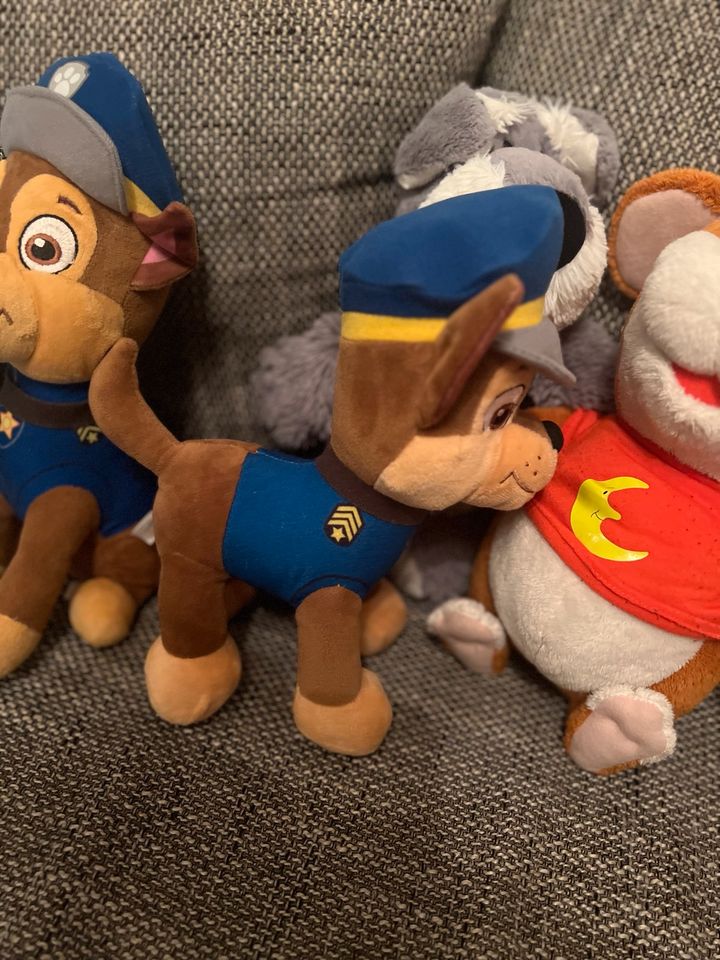 Kikaninchen, Paw Patrol Chase, Leo Lausemaus Stofftiere in Vlotho