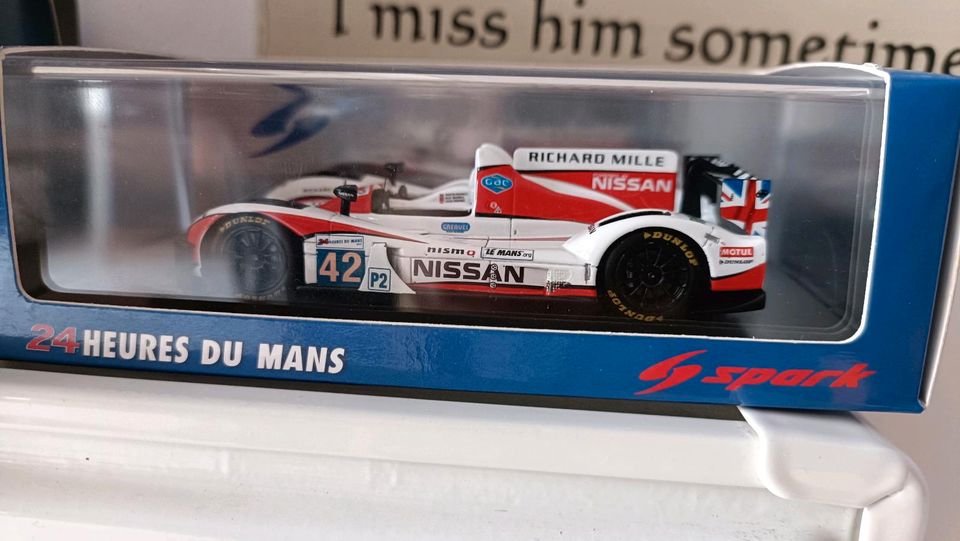 Spark le mans 1:43 2012 lmp2 Nissan #42 greaves in Heinsberg