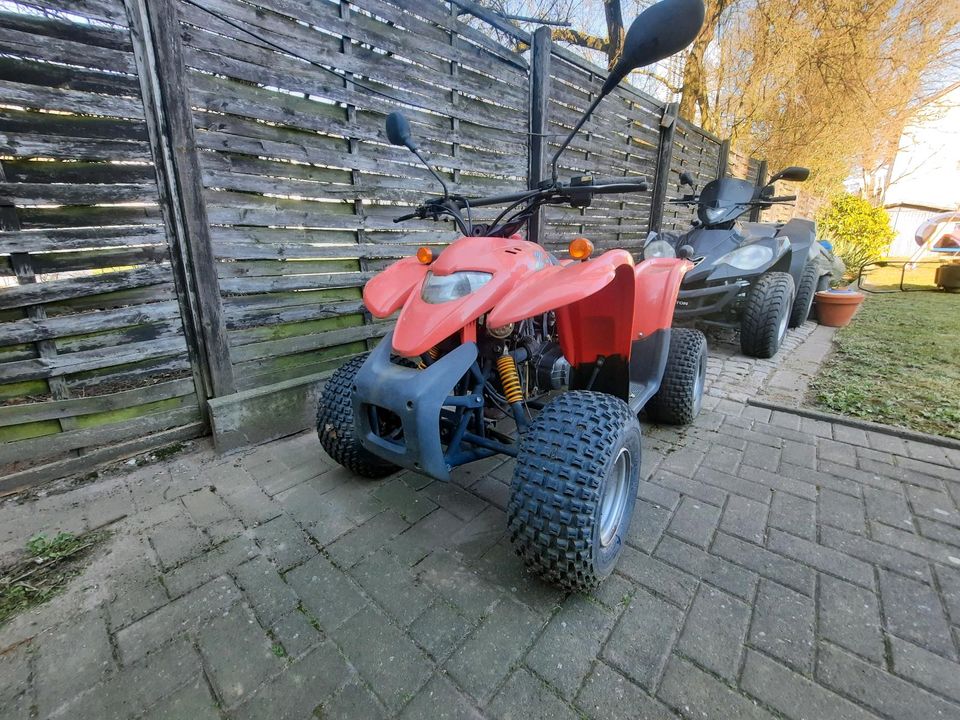 Quad ATV Adly 50 Herchee rot in Duisburg