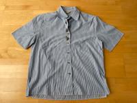 DISTLER Trachtenbluse Gr. 44 XXL Stickerei blau weiß gestreift Bayern - Diedorf Vorschau