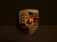 PORSCHE Stuttgart Original Haube / Fronthauben Emblem / Abzeichen Baden-Württemberg - Wendlingen am Neckar Vorschau