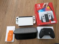 Nintendo Switch OLED Weiß + Gulikit KingKong2 Pro Controller Hessen - Mainhausen Vorschau