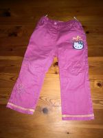 Hello Kitty Jeans Pink Gr. 86 Mädchen Katze Hose Stickerei Hamburg-Mitte - Finkenwerder Vorschau