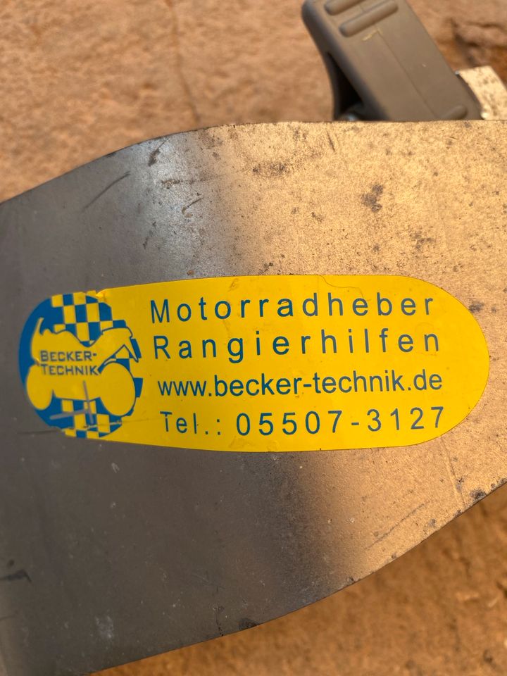 Rangierhilfe Motorrad in Sondershausen