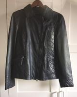 Bonita  biker echt Lederjacke blau 38/40 blau Nordrhein-Westfalen - Kamen Vorschau