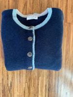 Strickjanker Gr XL (40/42) Trachtenjacke Cashmere Kaschmir  blau Kr. München - Grünwald Vorschau