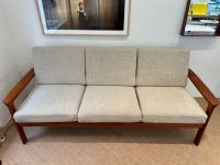 Teak Sofa Dreisitzer Couch Komfort Ellekaer 60er 70er Vintage Hannover - Mitte Vorschau