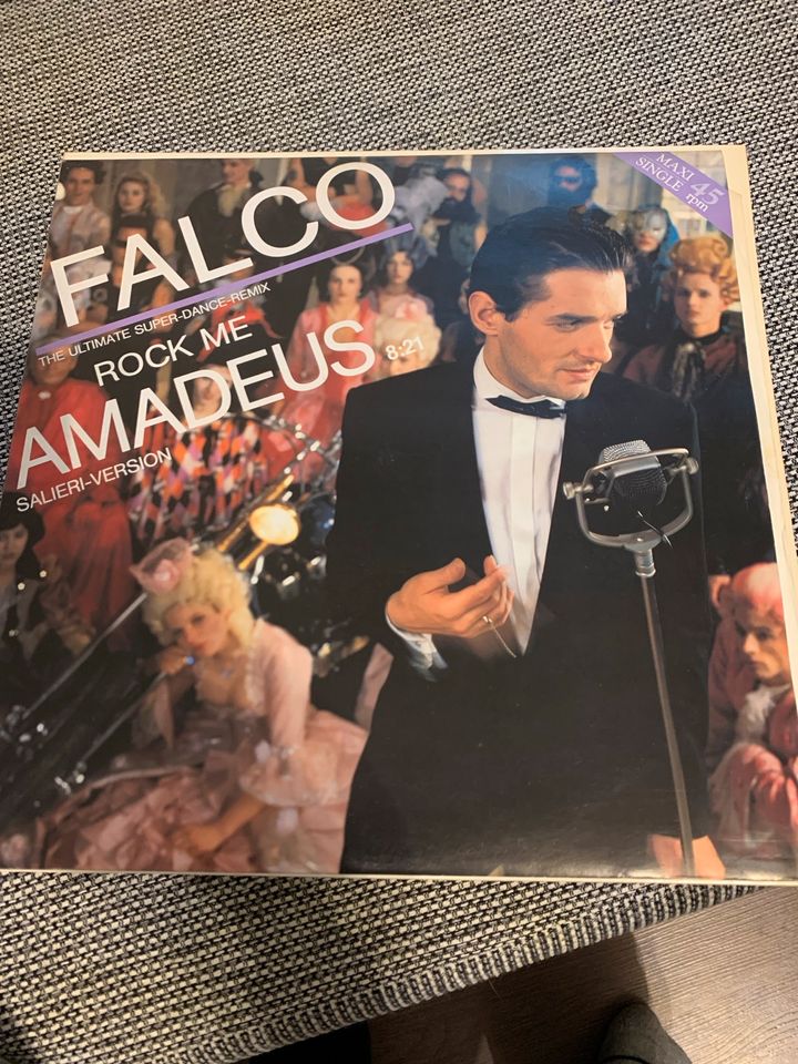 Falco Maxi Single Rock me Amadeus- Original in Schkeuditz