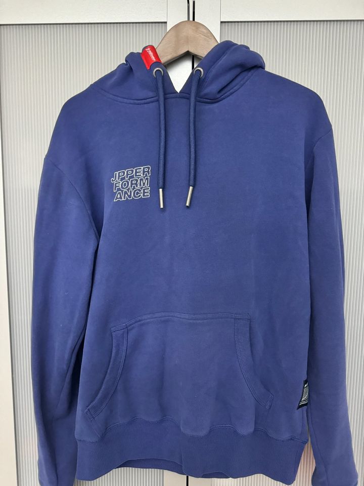 JP Performance Clothing Hoodie M JPPF LASISE - blau in Ebsdorfergrund