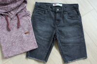 Set Levis Short 511 neuwertig und FITZ Kapuzen-Shirt Gr. 152/158 Hessen - Homberg (Efze) Vorschau