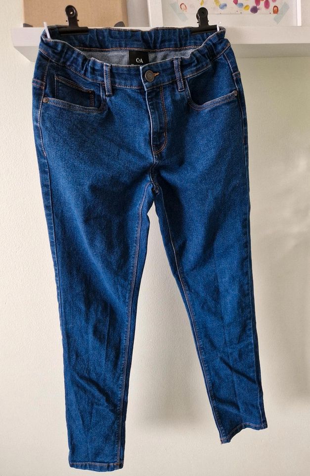 Jeans c&a Gr. 170 blau in Wegberg