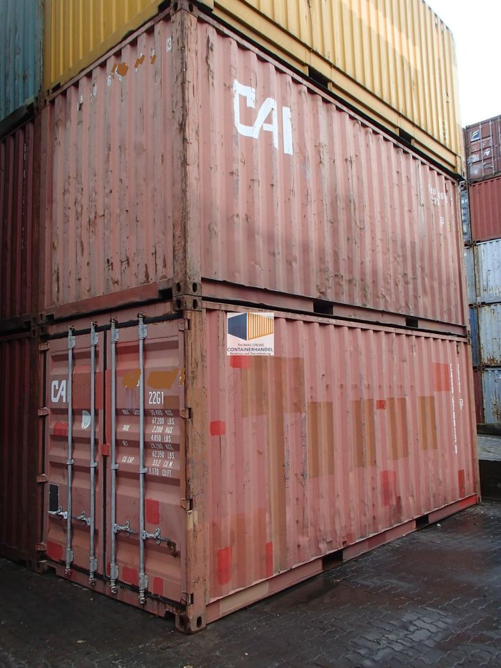20` / 40` Fuß  6m / 12m Seecontainer - München - High - Cube Container Lagercontainer Magazincontainer Container Überseecontainer NEUWERTIG NEU GEBRAUCHT in München