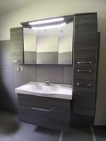 ⭐️ Badschränke mit Waschtisch / Waschbecken / Armaturen Alibert Nordrhein-Westfalen - Herford Vorschau
