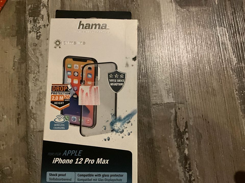 HAMA PRIME LINE PROTECTION CASE IPHONE 12 PRO MAX in Reinbek