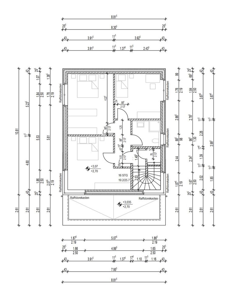 Neubau-Architektenhaus nach KfW 40+ mit PV-Anlage und Carport in Edewecht in Edewecht