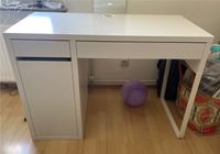 MICKE IKEA Schreibtisch weiß 50x104 Fach links Niedersachsen - Lüder Vorschau