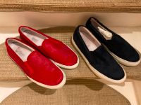 Loafer / Slipper Gr 39 rot und blau Nordrhein-Westfalen - Rheurdt Vorschau